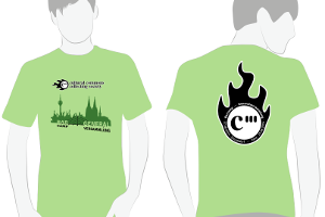 Spätsommerkollektion: Exklusives T-Shirt zu Barcamp und Generalversammlung